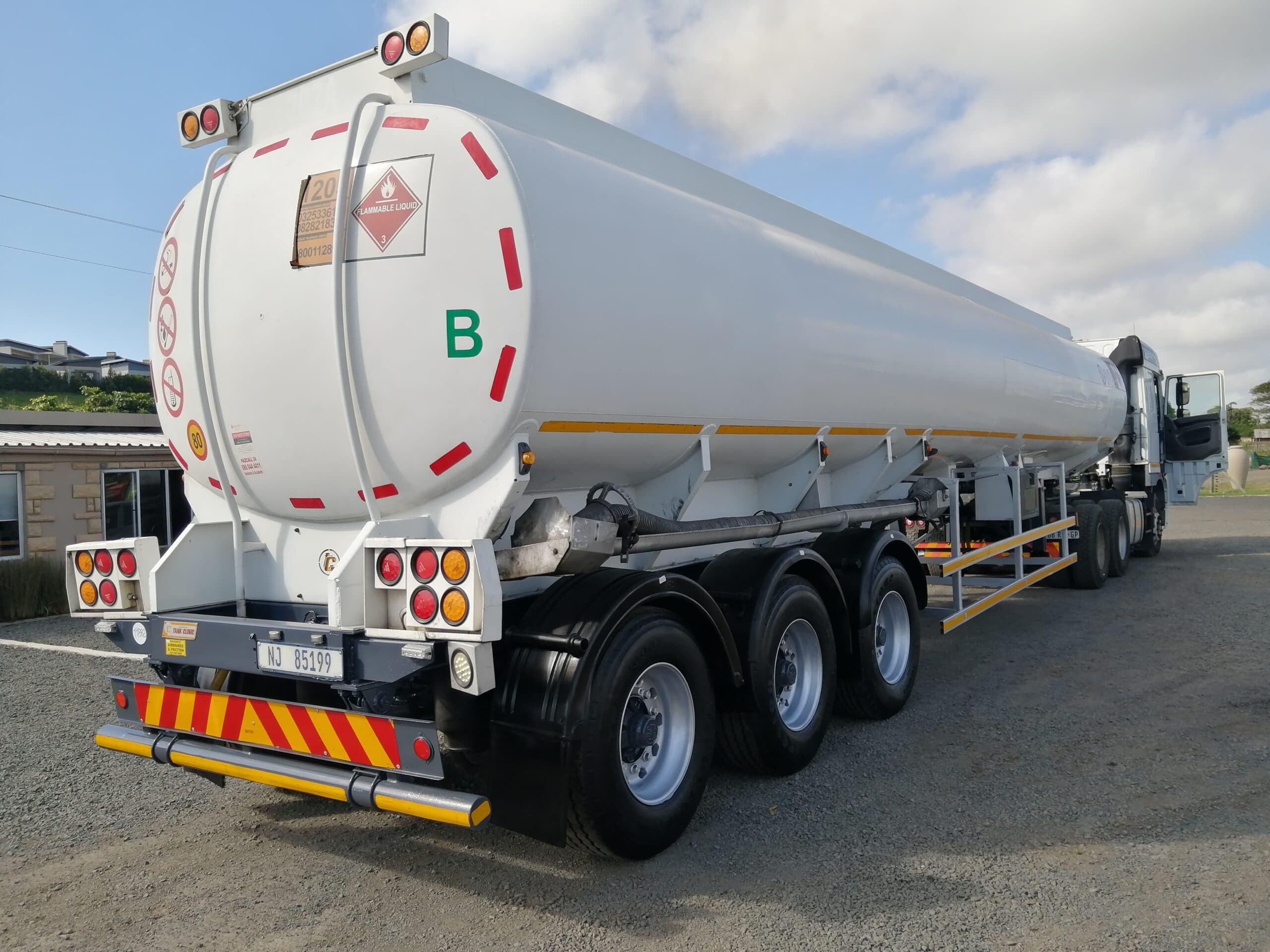 Fuel tanker delivery